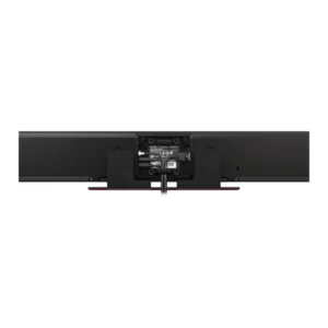 Mặt sau thanh hội nghị Biamp Parlé VBC 2800 với khoang đầu nối