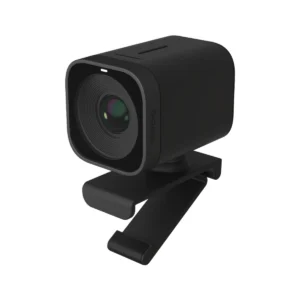 Biamp Vidi 250 — camera hội nghị USB cho phòng họp nhỏ, nhìn chéo kèm chân đế kẹp
