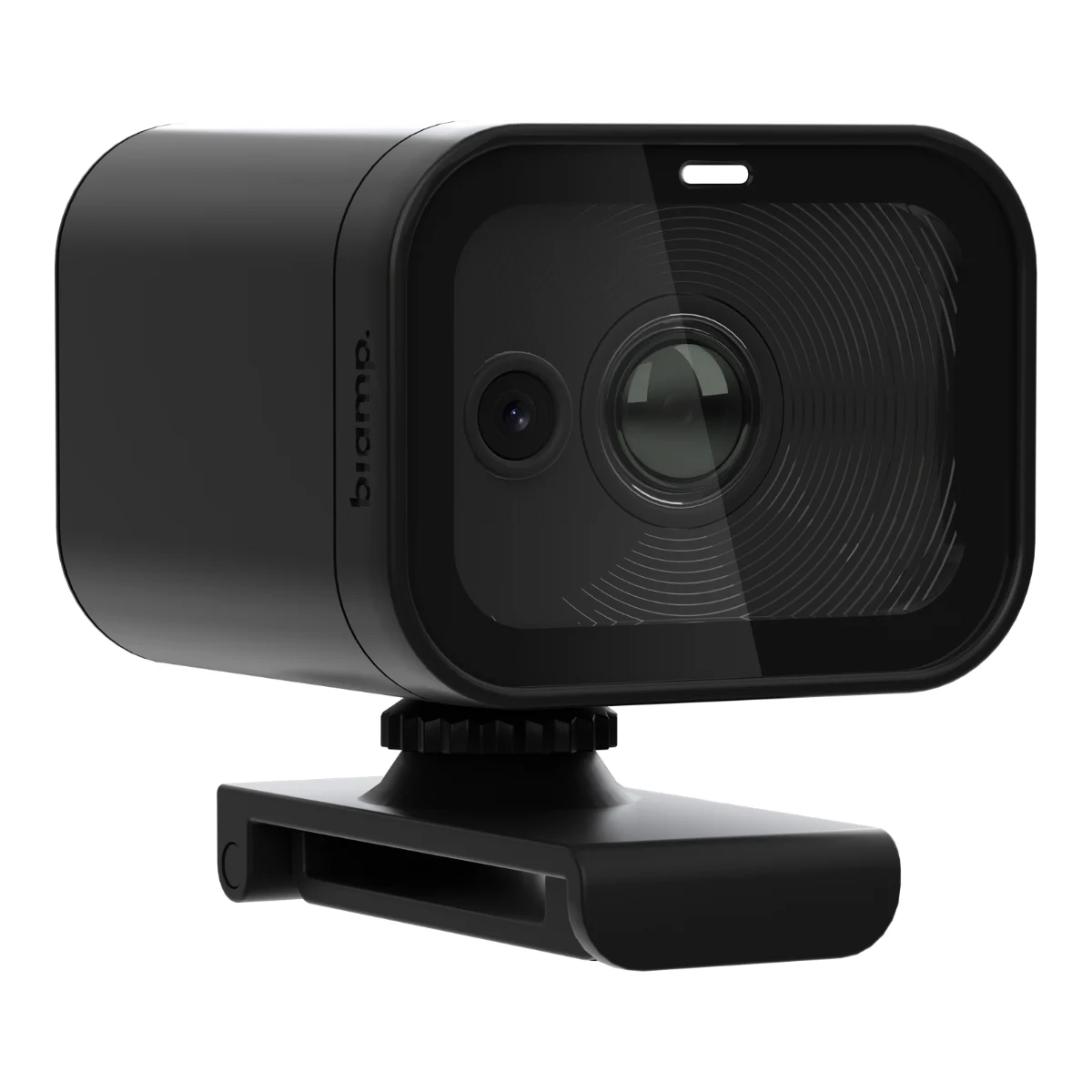 Camera hội nghị Biamp Vidi 280 nhìn từ bên phải, đế kẹp gập
