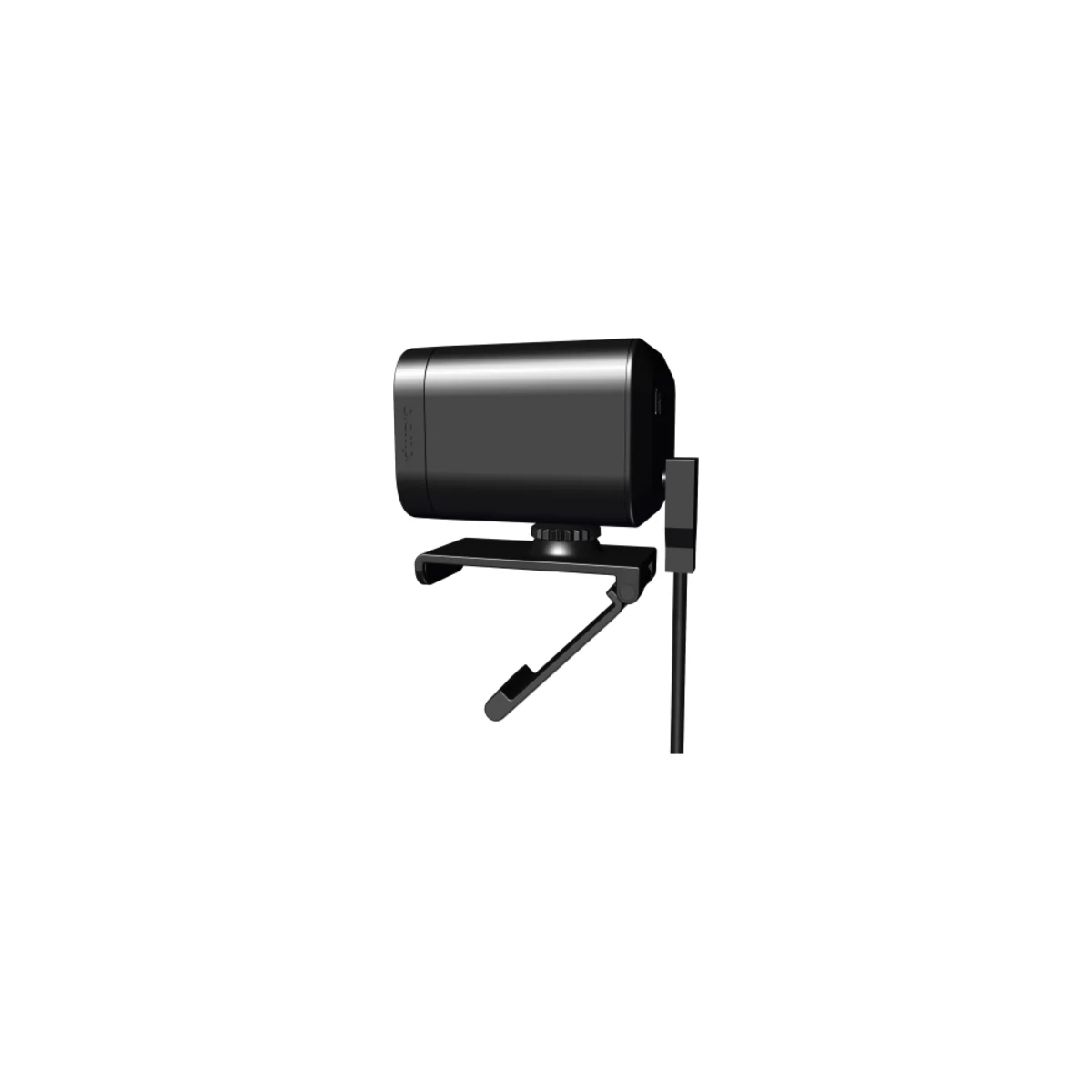 Mặt sau camera hội nghị Biamp Vidi 280, đế kẹp và dây cáp USB
