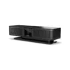 Bose Videobar VB-S nhìn nghiêng: thấy camera ở giữa và lưới loa hai bên