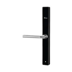 Khóa DEMAX EL-C102 màu Xám Nhôm — tấm bên trái của cặp khóa, chụp riêng (catalogue DEMAX 01/2026)
