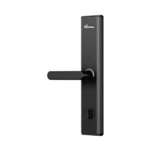 Khóa DEMAX EL-C88 BL màu Đen — tấm bên trái của cặp khóa, chụp riêng (catalogue DEMAX 01/2026)
