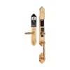 Khóa DEMAX EL938 — mặt ngoài và mặt trong, màu mạ vàng 24K (ảnh từ catalogue DEMAX 01/2026)