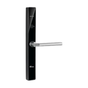 Khóa khách sạn DEMAX HEL330 — mặt ngoài có đầu đọc thẻ từ (ảnh từ website DEMAX)