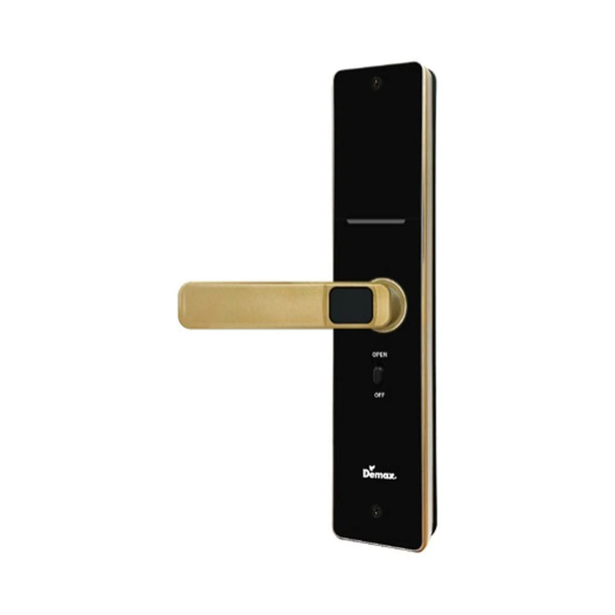 Khóa DEMAX SL-C320 màu Vàng Ánh Kim — tấm bên trái của cặp khóa, chụp riêng (catalogue DEMAX 01/2026)