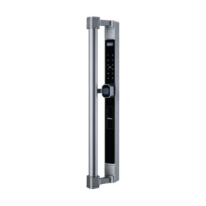 Khóa cửa thông minh DEMAX SL808 LUX — bản màu xám bạc SL808 GS LUX (ảnh từ catalogue DEMAX 01/2026)