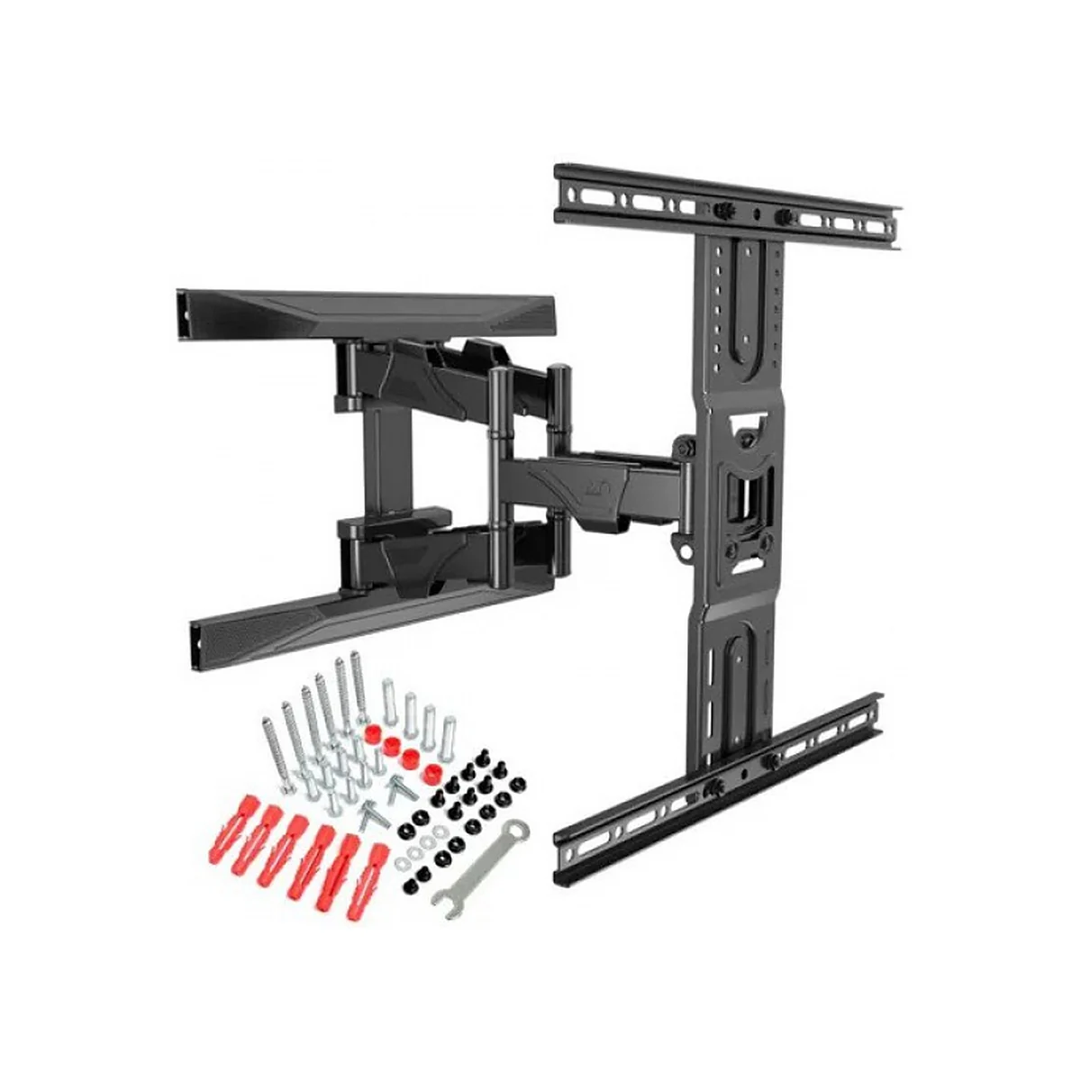 Giá treo TV xoay góc North Bayou NB P6 kèm bộ phụ kiện lắp đặt (ảnh từ northbayou.vn)
