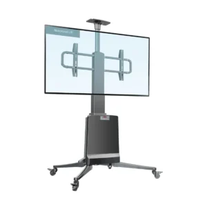 North Bayou TW85 — chân đế di động gắn TV, góc nhìn nghiêng