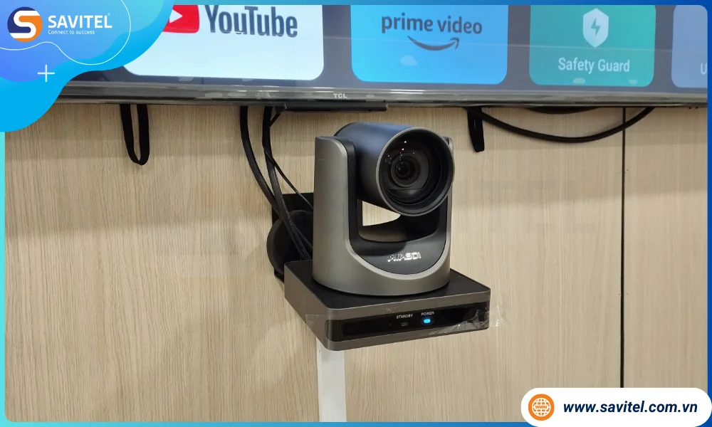 Camera hội nghị lắp tại phòng họp Smartland