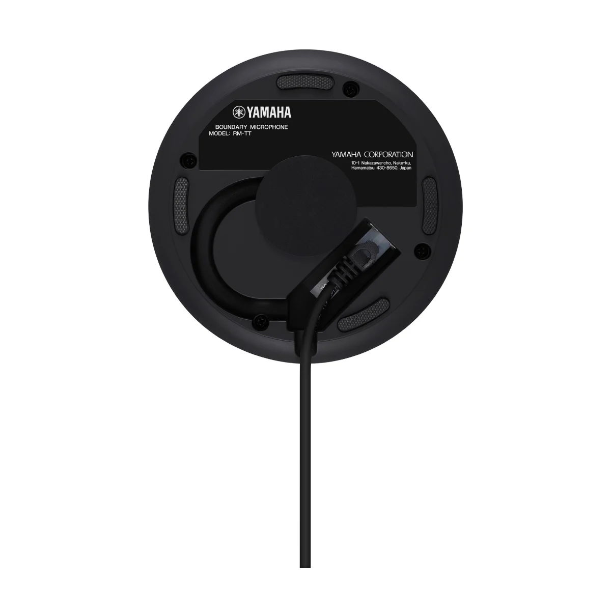 Yamaha ADECIA RM-TT — mặt đáy và dây cáp kết nối, bản màu đen